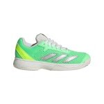 adidas Courtflash Allcourt 2025 tennis shoes lime green children
