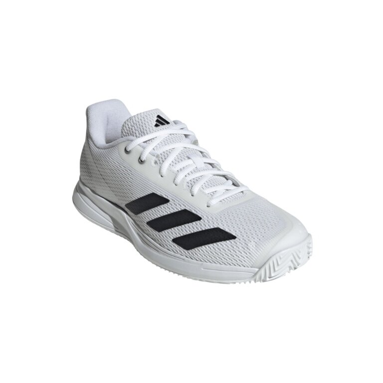 adidas Courtflash Speed 2 tennis shoes white/black men's