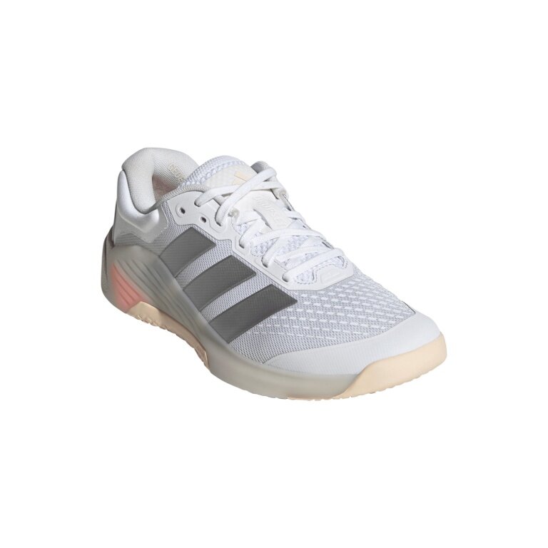 adidas Fitness Shoes Dropset 4 Power Trainer white/silver ladies