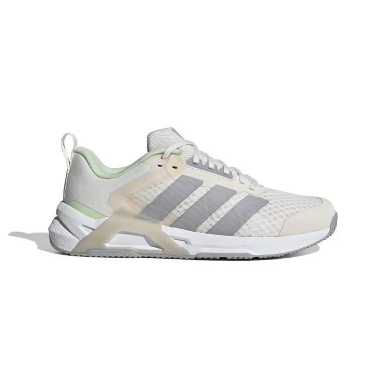 adidas Fitness Shoes Dropset Control white/grey/green ladies