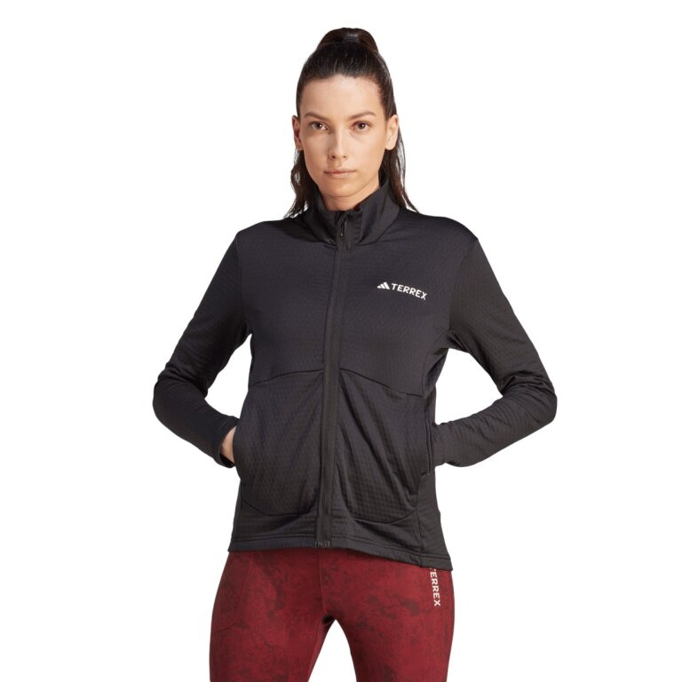 adidas Terrex Multi Light Fleece Jacket black ladies