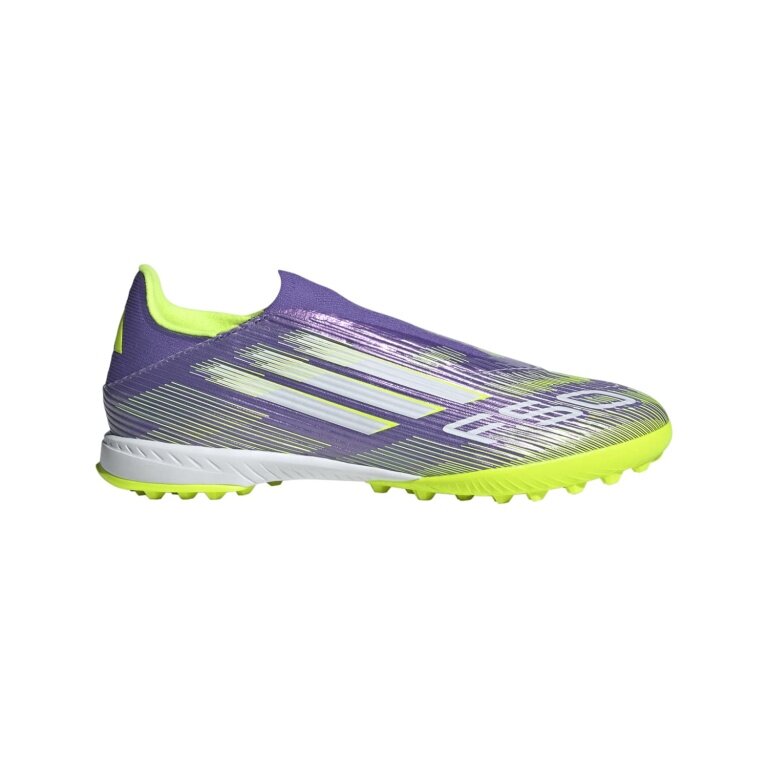adidas Football Boots F50 League LL TF (Artificial Turf, Hard Clay Courts) purple/lime Men's