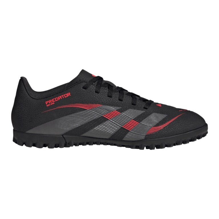 adidas Football Boots Predator Club TF (for artificial grass, hard and clay courts) black/red men's