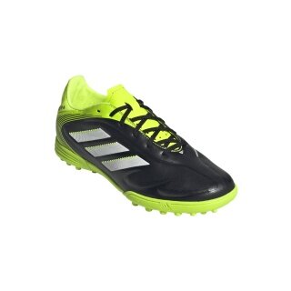 adidas football boots Copa Pure III TF (for artificial grass, hard and clay courts) black/lime green boys