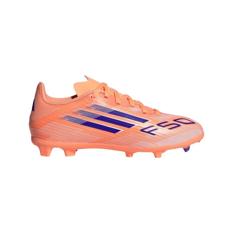 adidas Football Boots F50 League FG/MG (Artificial Grass, for Firm Ground) orange/blue Boys