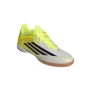 adidas football boots F50 League (Indoor Training) lime yellow men's