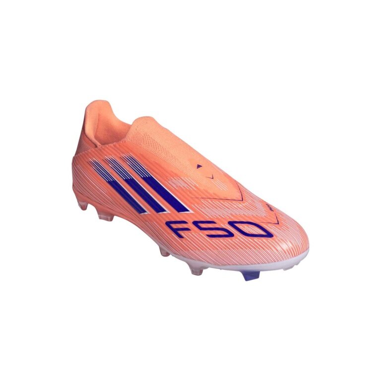 adidas Football Boots F50 League LL FG/MG (Artificial Turf, for Firm Ground) orange/blue Men's