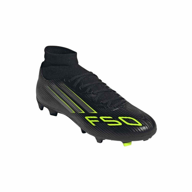 adidas Football Boots F50 League MID FG/MG (Artificial Turf, for Firm Ground) black Men's