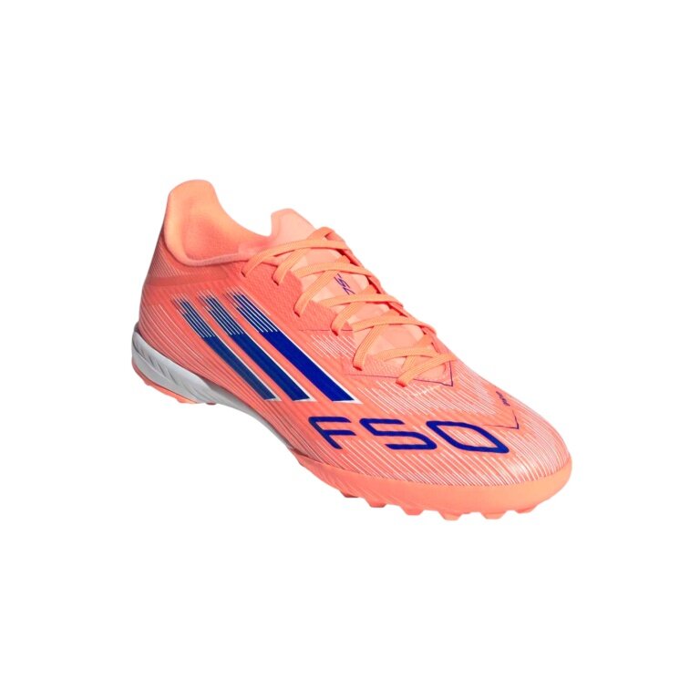 adidas Football Boots F50 League TF (for Artificial Grass) orange/blue Men's