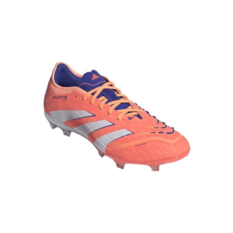 adidas Predator Pro FG football boots for firm ground (natural grass) coral red/white men's