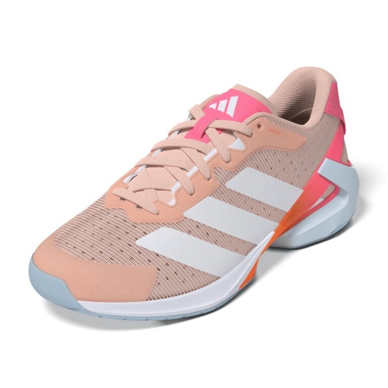 adidas indoor court shoes Adizero Counterblast bright orange/white/pink ladies