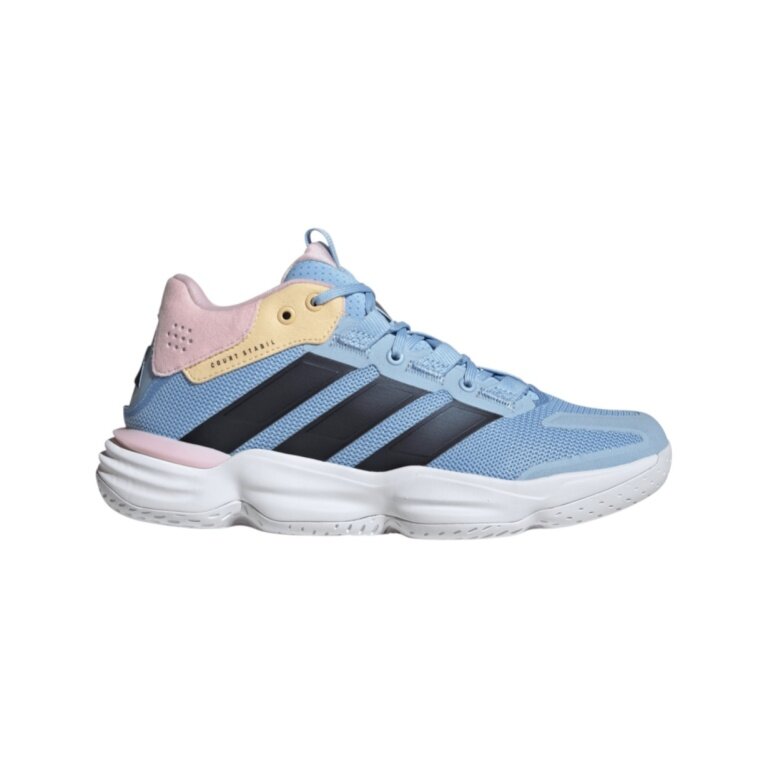 adidas Indoor Court Shoes Courtstabil (Basketball) blue/pink Ladies