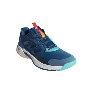 adidas Indoor Court Shoes CrazyFlight 6 dark blue/aqua/white men's