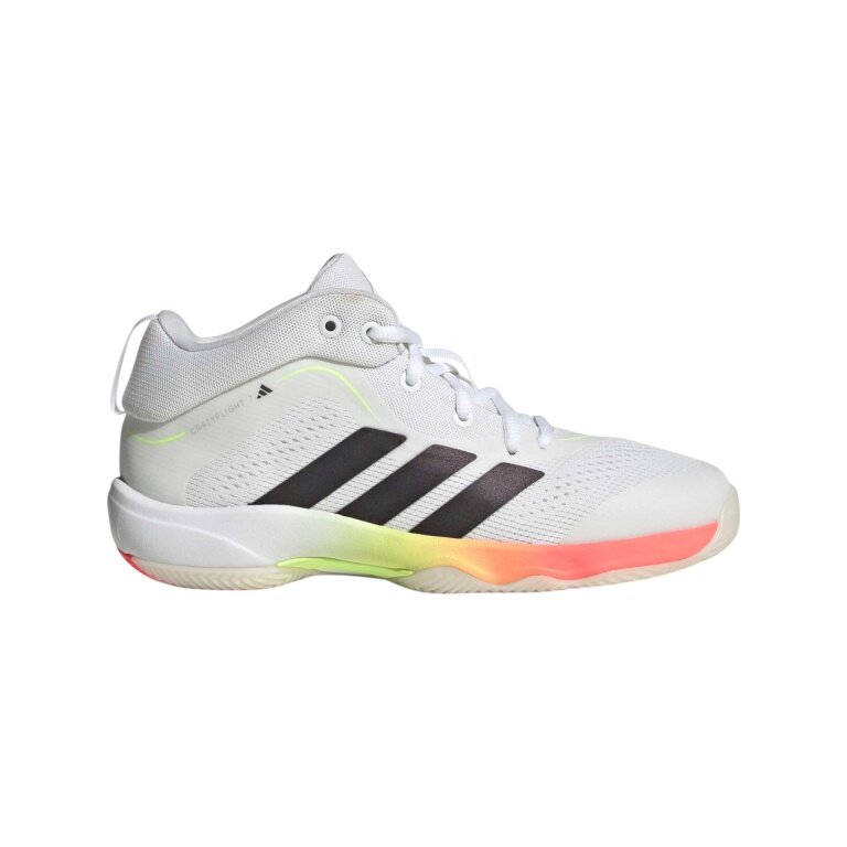 adidas CrazyFlight 7 Mid indoor court shoes white children