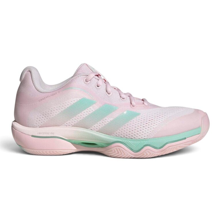 adidas Indoor Court Shoes CrazyFlight 7 light pink/mint green ladies