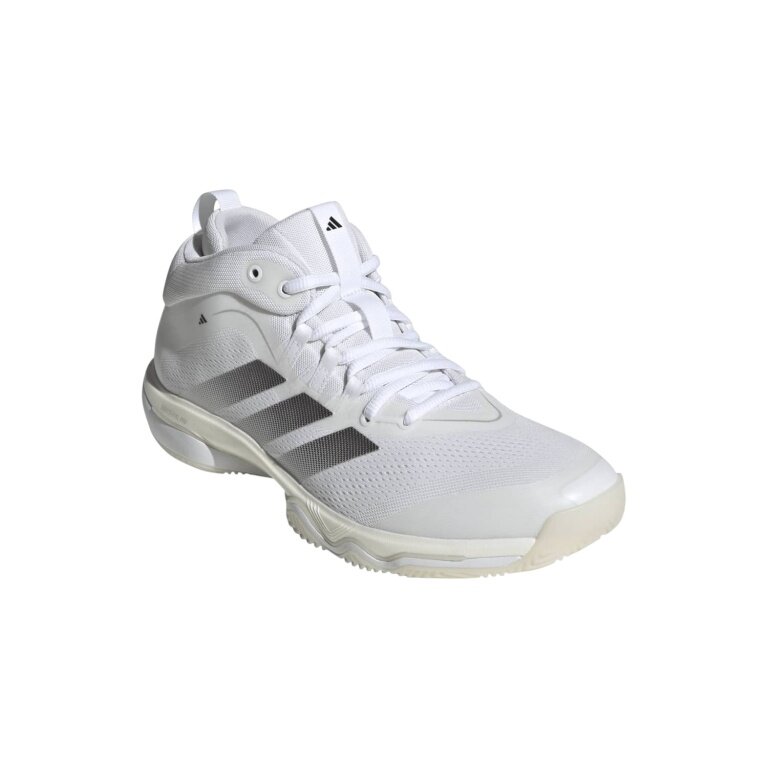 adidas Indoor Court Shoes CrazyFlight Mid 7 white/silver men's