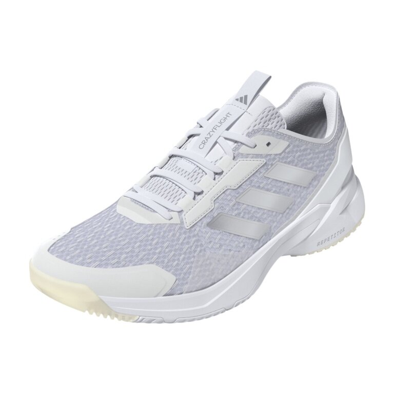 adidas Indoor Court Shoes CrazyFlight 6 white/silver ladies
