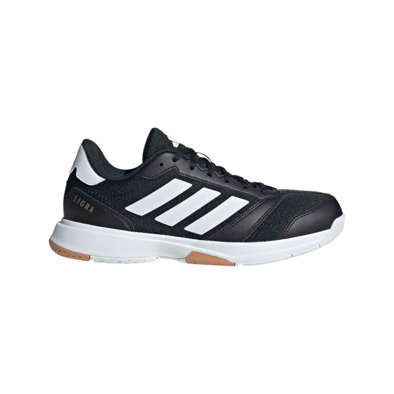 adidas indoor court shoes Ligra 8 black/white men's
