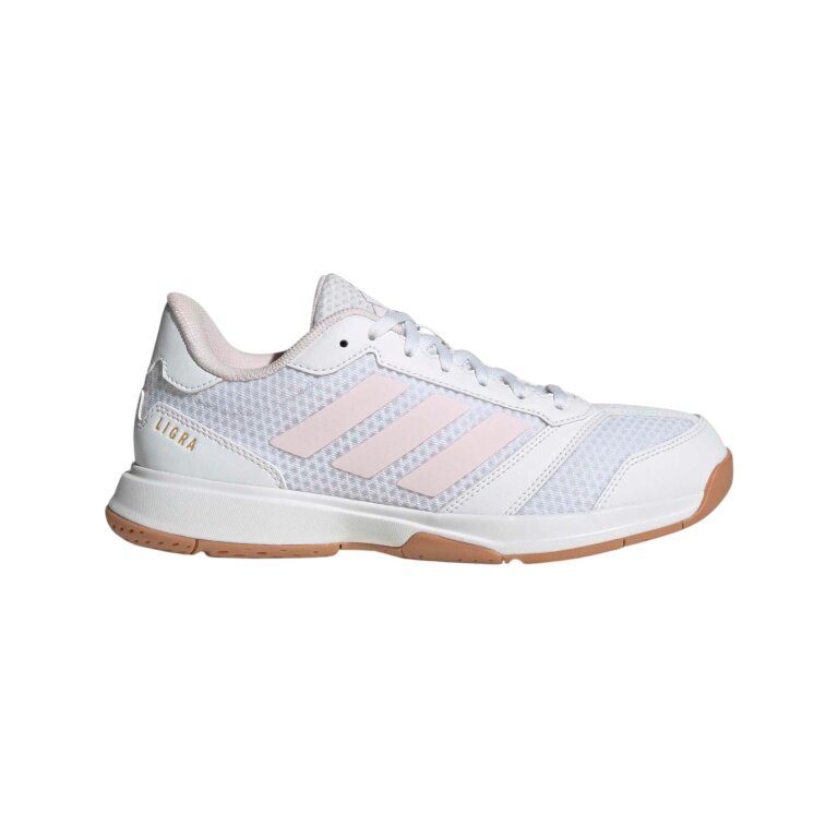 adidas indoor court shoes Ligra 8 white/pink ladies