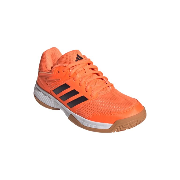 adidas indoor court shoes Speedcourt orange/black/white children