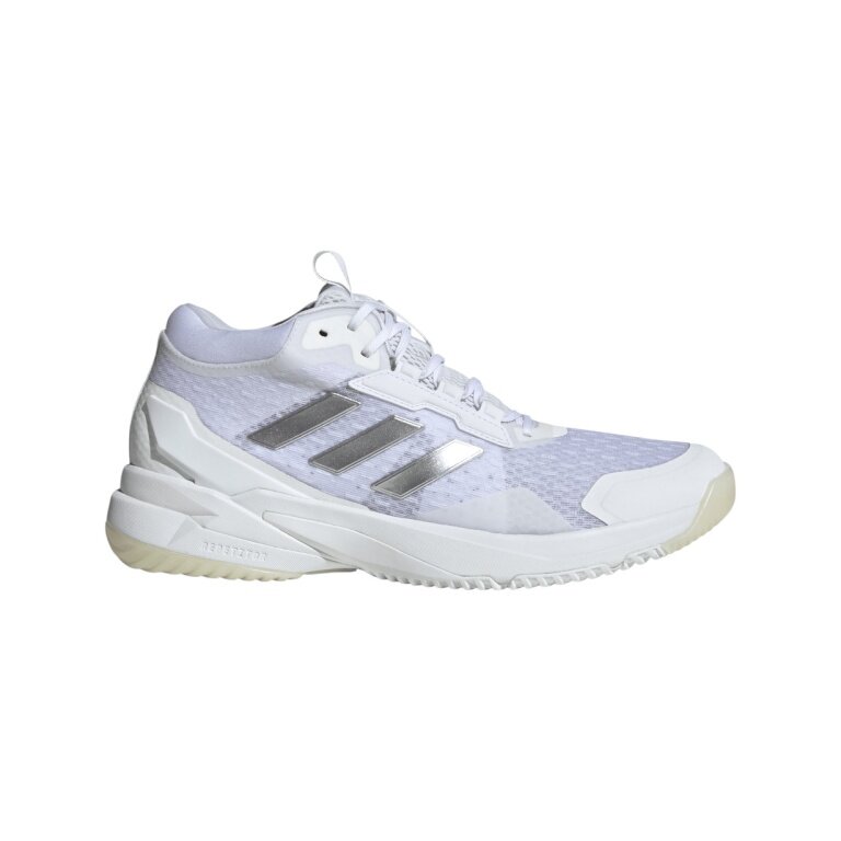 adidas Indoor Court Shoes CrazyFlight 6 Mid white/silver ladies