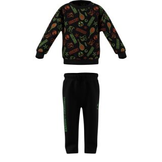 adidas jogging suit Disney Mickey Mouse (sweatshirt and trousers) black toddlers