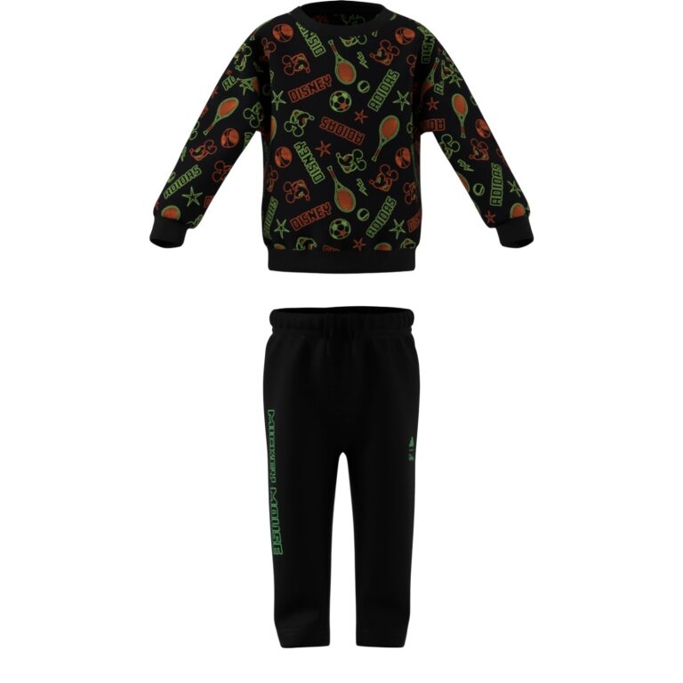 adidas jogging suit Disney Mickey Mouse (sweatshirt and trousers) black toddlers