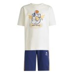 adidas tracksuit Disney Mickey Mouse (cotton) beige/dark blue children