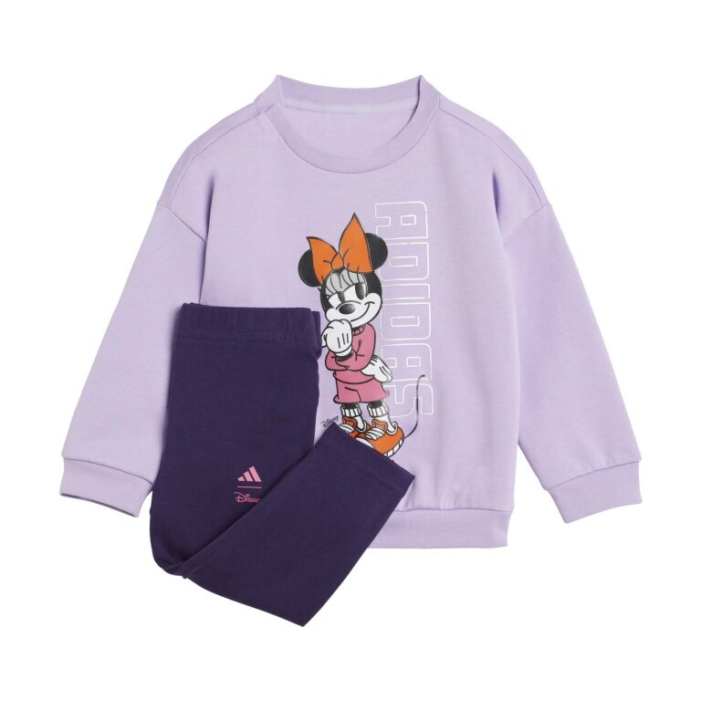 adidas tracksuit Disney Minnie Mouse purple/violet toddler girls