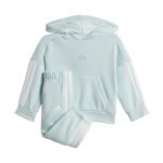 adidas Essentials jogging suit (cotton blend) mint blue toddlers