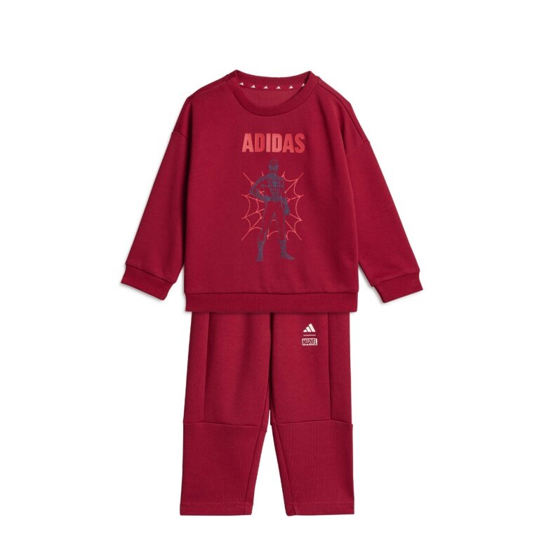 adidas tracksuit Marvel Spider-Man (cotton blend) red toddlers