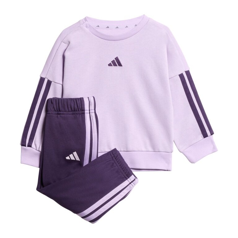 adidas Seasonal Essentials 3S Jogging Suit purple for little girls