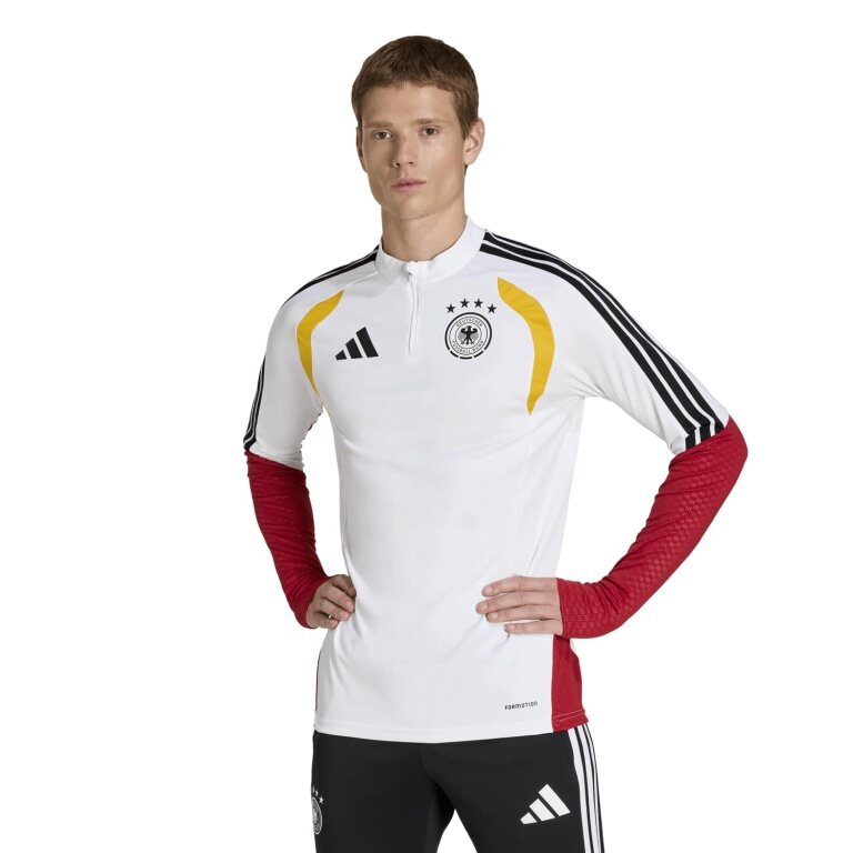 adidas Long Sleeve Shirt Germany 26 Tiro Training Top white/black/red Men's