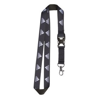 adidas keyring lanyard - black