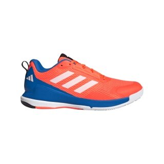 adidas indoor court shoes Novaflight 2 orange/blue men's