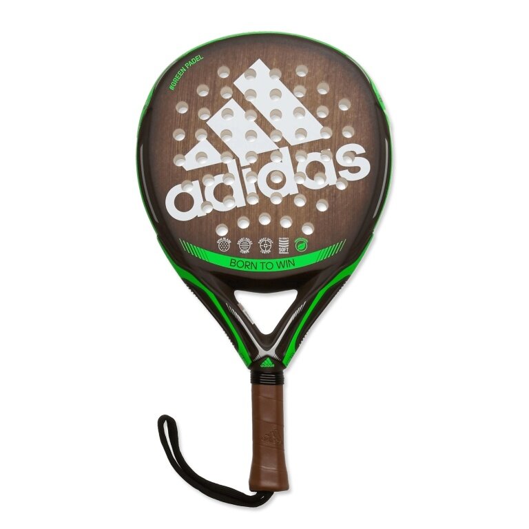adidas Padel racket Adipower Green Padel 375g/Round black/green
