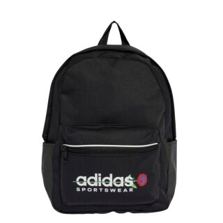 adidas Everyday Backpack Flower (specifically designed for women) Ladies black 20.25 litres