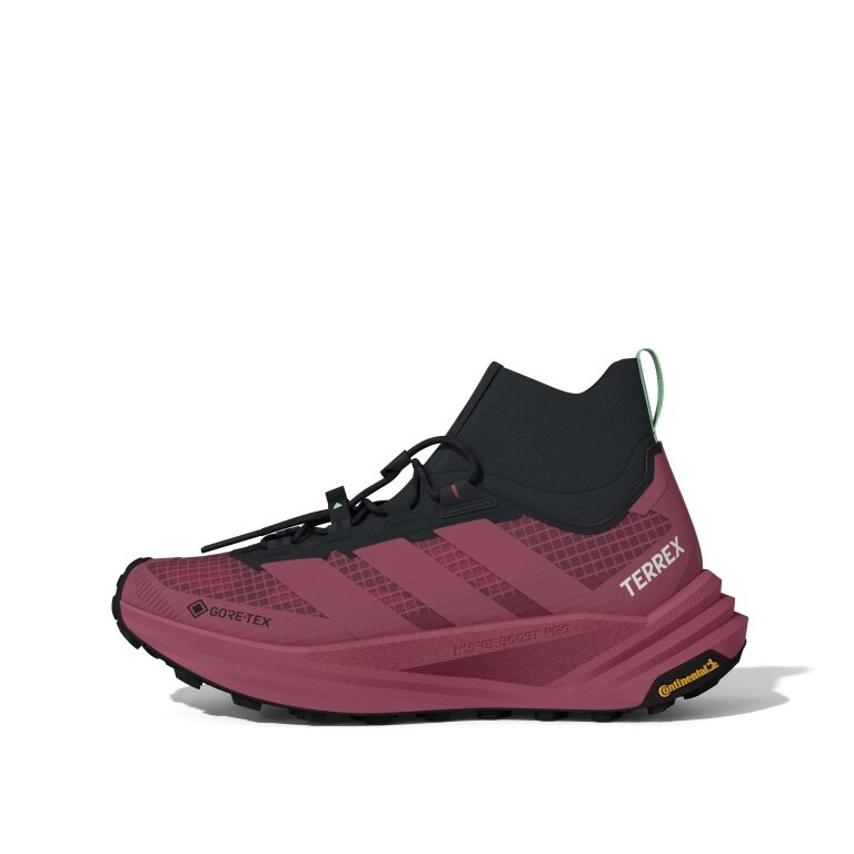 adidas Terrex Freehiker 3 Ultra GTX hiking shoes (quick-lacing system, sock-like construction, waterproof) magenta ladies