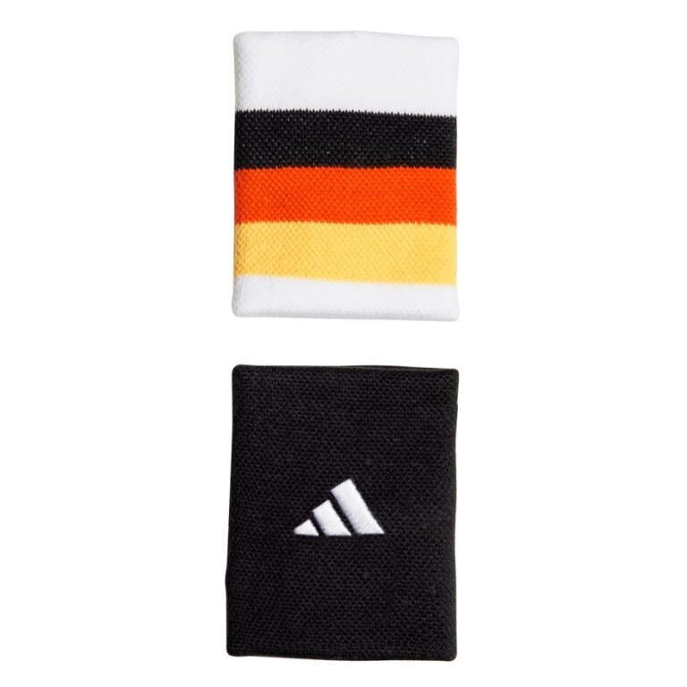adidas sweatband DFB football fan black/white - 2 pieces