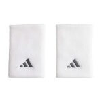 adidas Sweatband Wrist Jumbo white/silver - 2 pieces