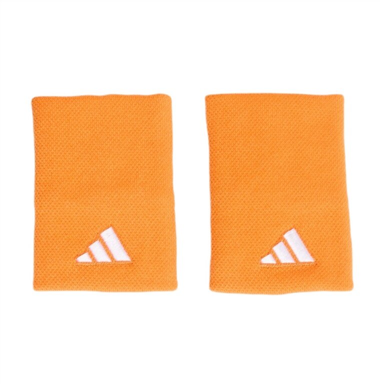 adidas sweatband wrist Jumbo #25 orange - 2 pieces