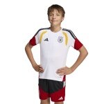 adidas Sports Shirt Germany 26 Tiro white/black/red boys