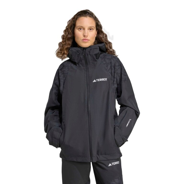 adidas Terrex Xperior Hybrid PRIMEKNIT CLIMAPROOF+ Ski Jacket (waterproof) black women's