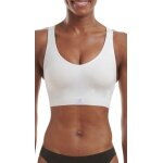 adidas Functional Underwear Sports Bra Bralette (4-Way Stretch) white Ladies
