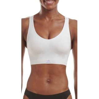adidas Functional Underwear Sports Bra Bralette (4-Way Stretch) white Ladies