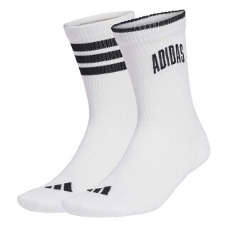 adidas Sportsocks Crew Stadium white/black - 2 pairs