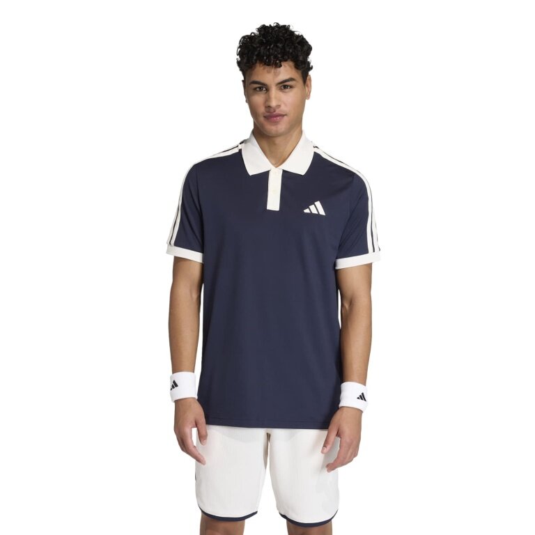 adidas Tennis Polo Classics 2026 navy blue/white men's