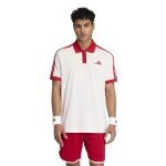 adidas Tennis Polo Classics 2026 white/red men's