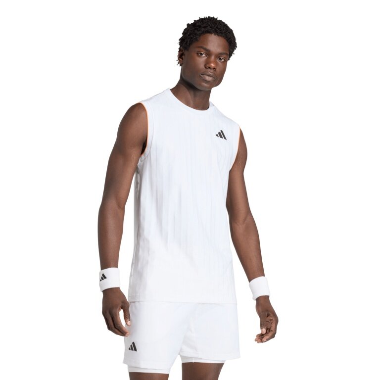 adidas Tennis Tank Top Climacool Pro 2026 white men's
