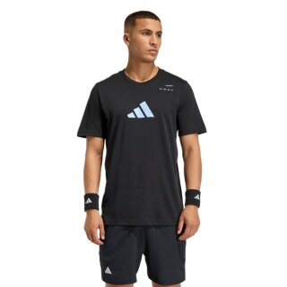 adidas Tennis T-shirt Category Graphic (cotton blend) black men's